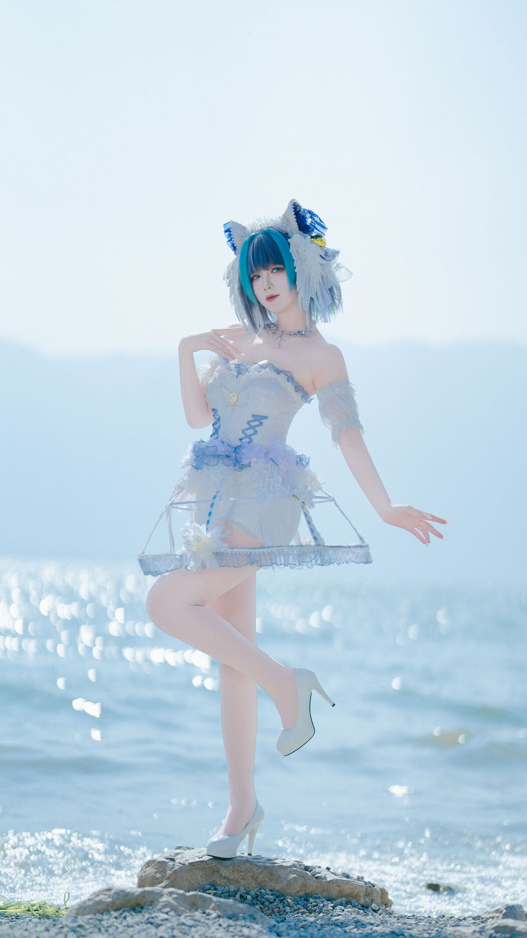 Coser@封疆疆v – 柴郡小礼服 (11P)