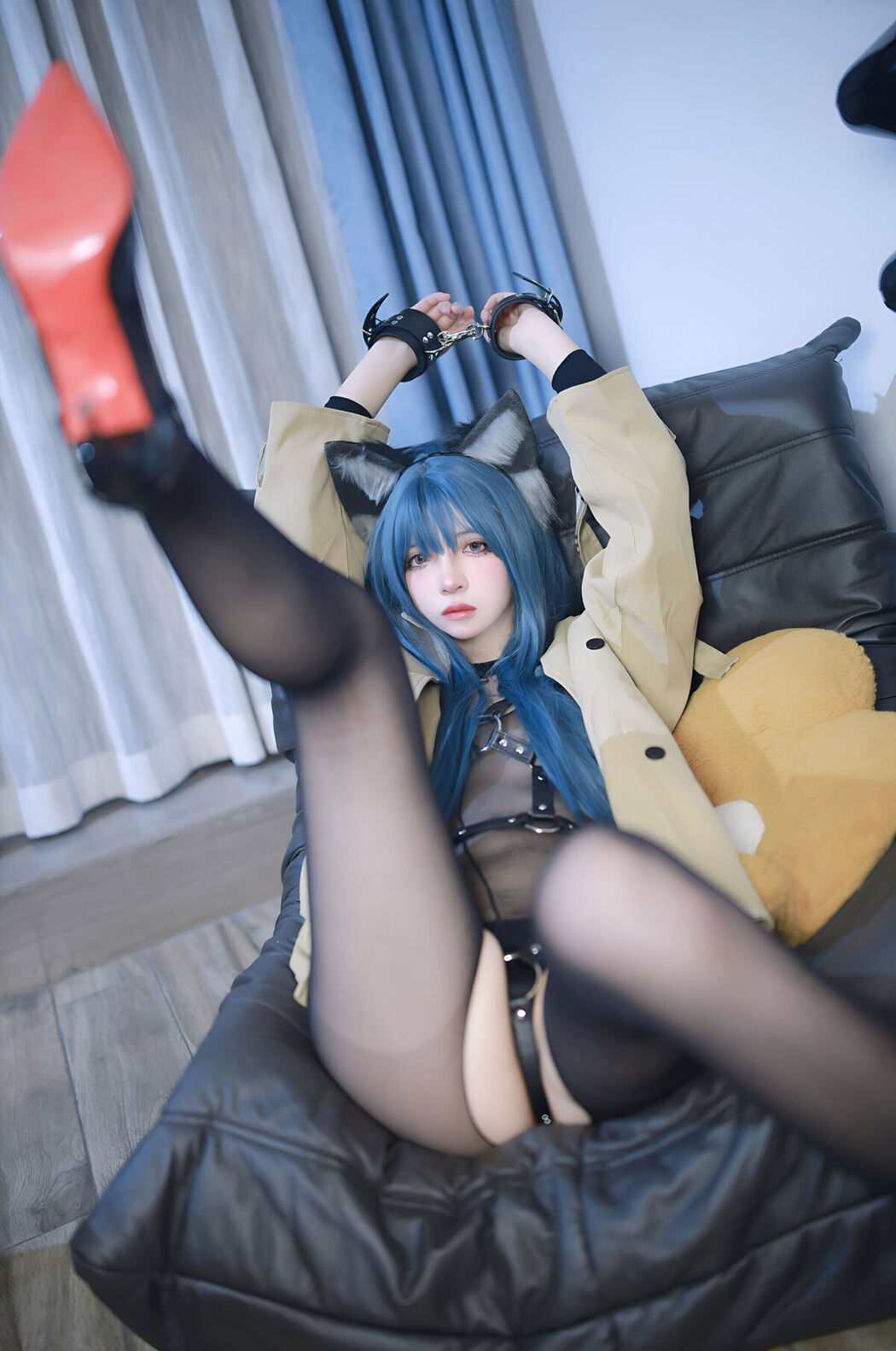 Coser@疯猫ss – 猫耳绑带束缚 (71P)