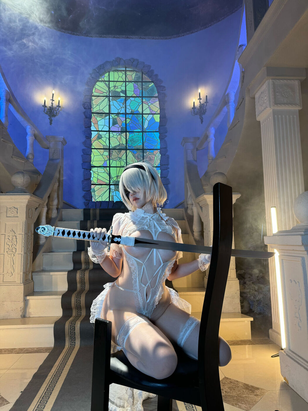 Coser@阿薰kaori – 2b白花嫁 (67P)