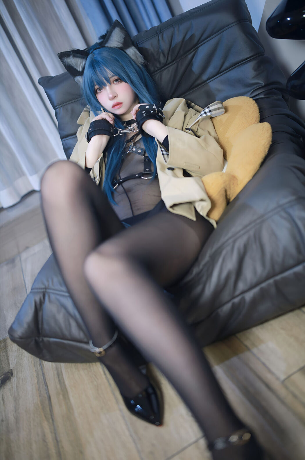 Coser@疯猫ss – 猫耳绑带束缚 (71P)