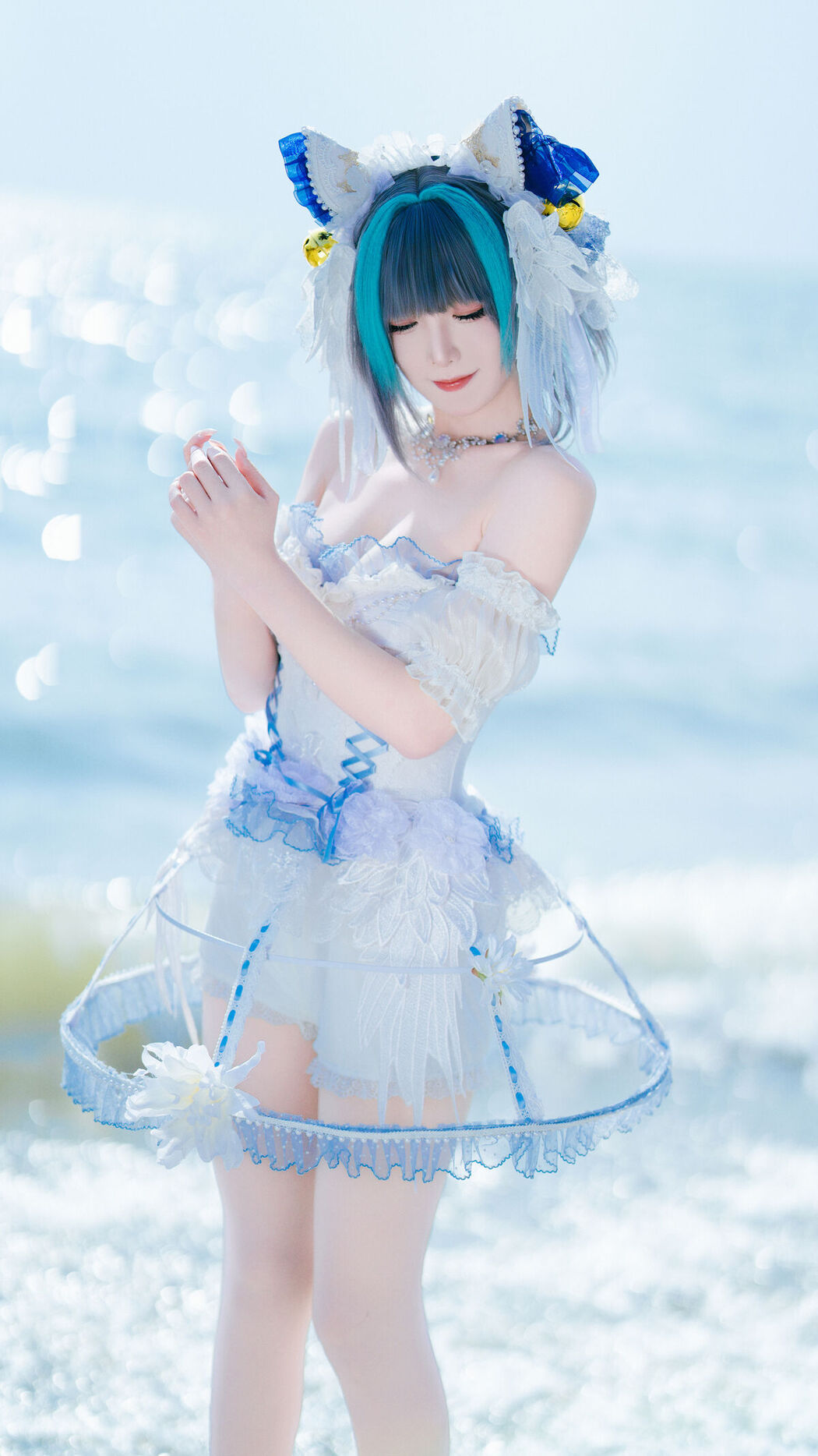 Coser@封疆疆v – 柴郡小礼服 (11P)