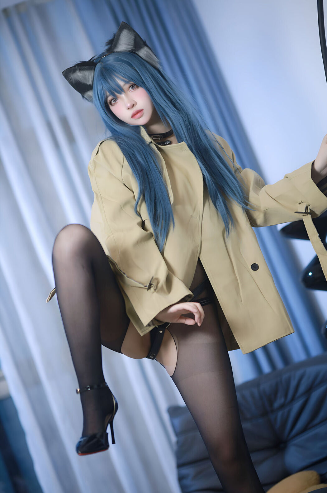 Coser@疯猫ss – 猫耳绑带束缚 (71P)