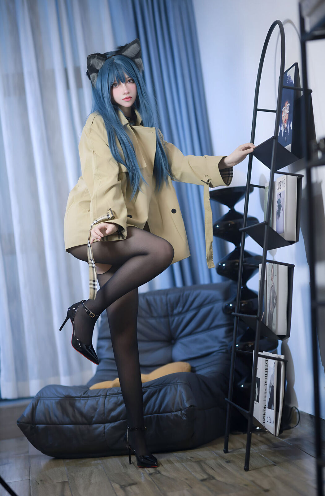 Coser@疯猫ss – 猫耳绑带束缚 (71P)