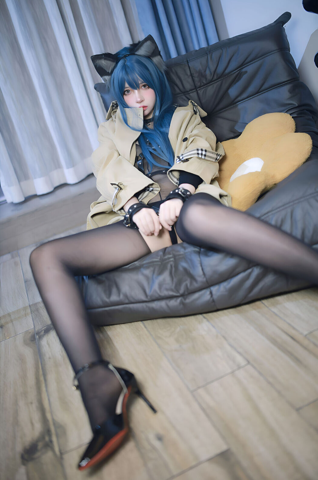 Coser@疯猫ss – 猫耳绑带束缚 (71P)