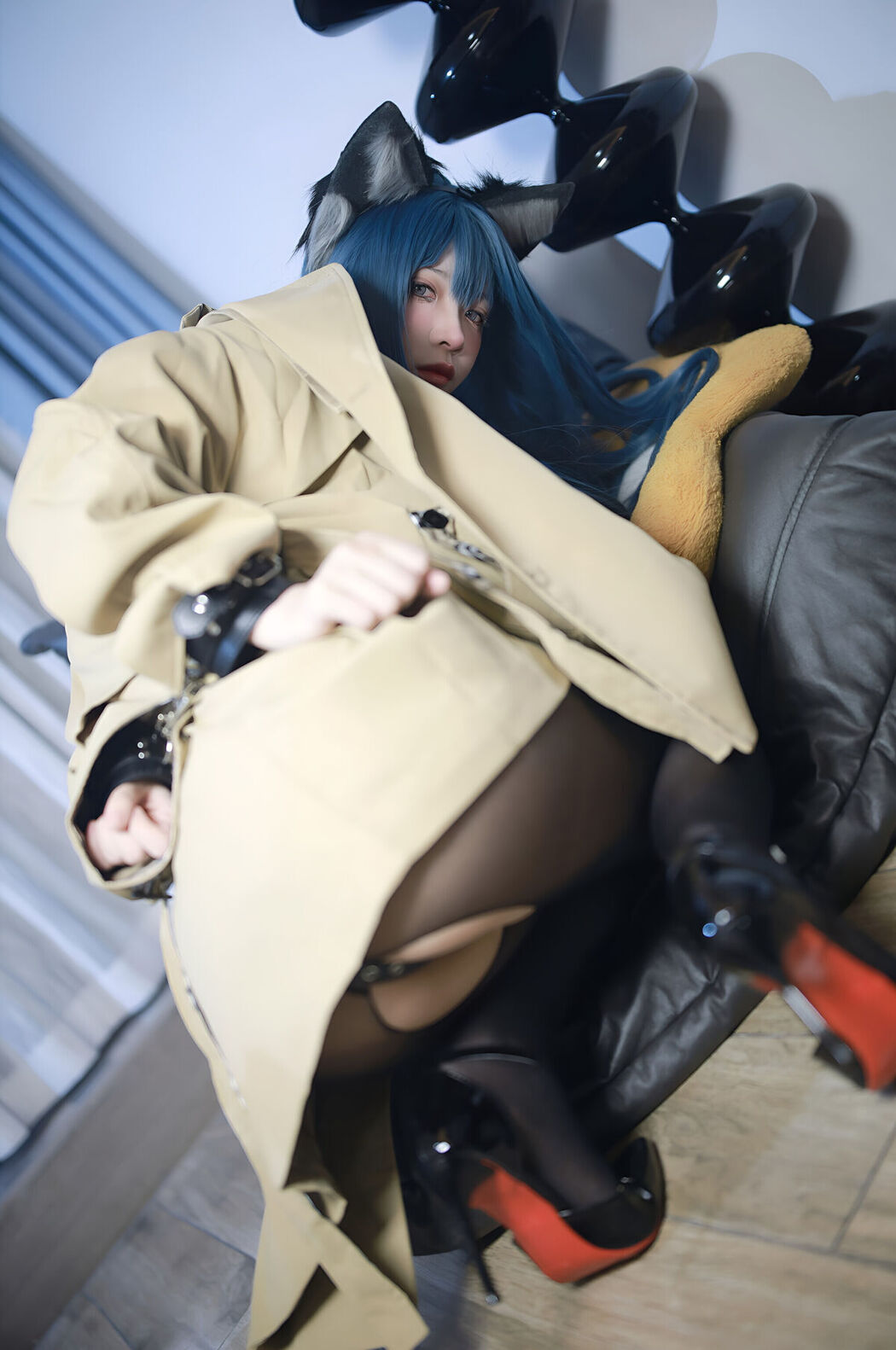 Coser@疯猫ss – 猫耳绑带束缚 (71P)