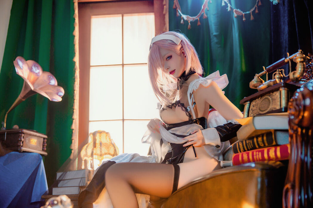 Coser@起司块wii – 宫本武藏女仆 (52P)