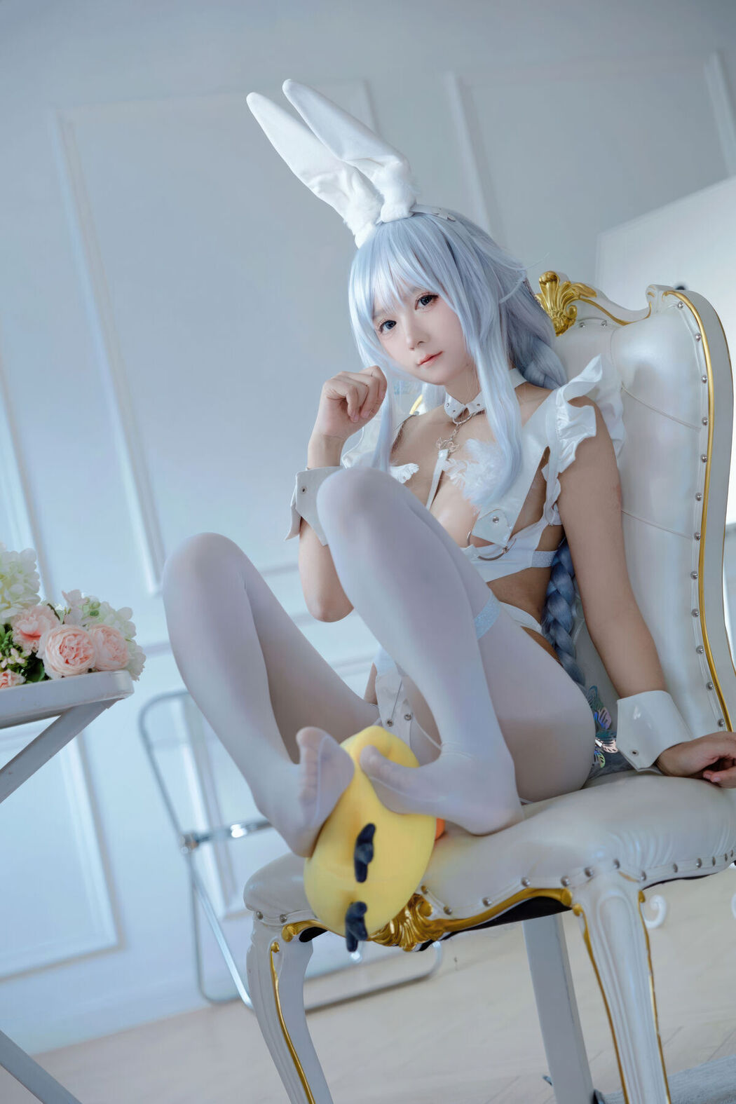 Coser@喜欢爱理吗 – 碧蓝航线 恶毒 白兔 (37P)