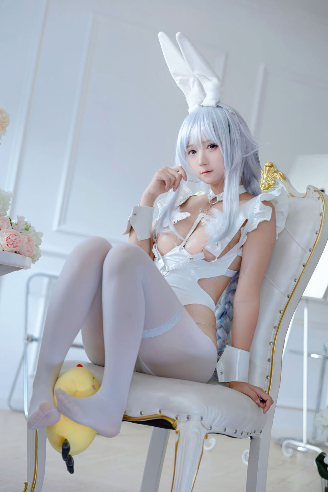 Coser@喜欢爱理吗 – 碧蓝航线 恶毒 白兔 (37P)