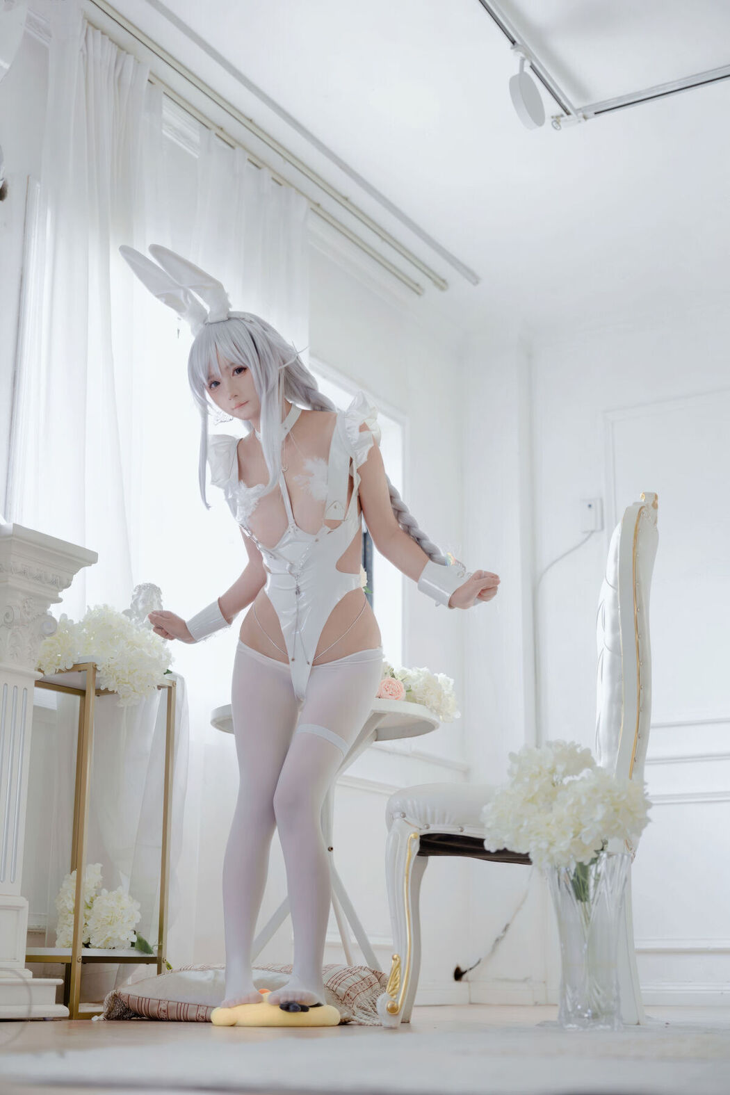 Coser@喜欢爱理吗 – 碧蓝航线 恶毒 白兔 (37P)