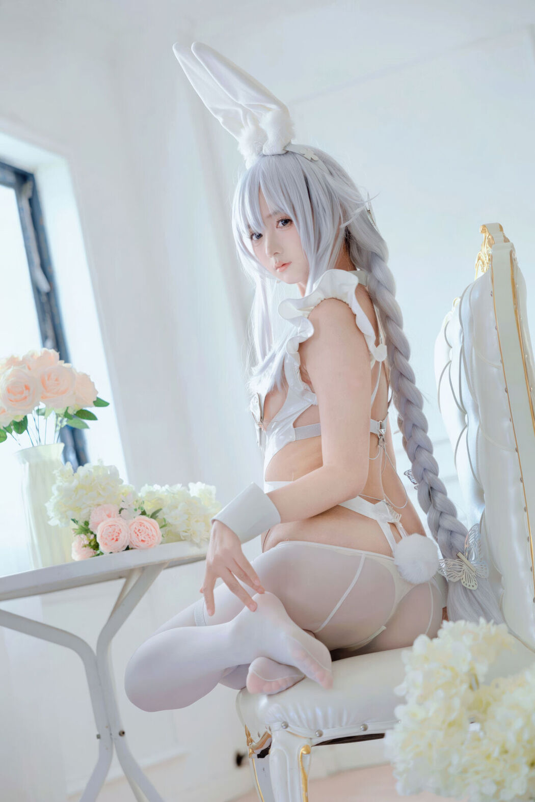 Coser@喜欢爱理吗 – 碧蓝航线 恶毒 白兔 (37P)