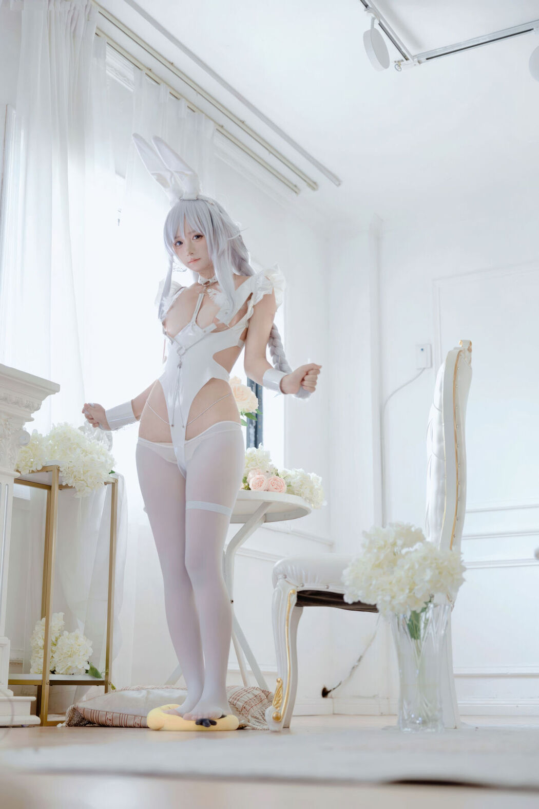 Coser@喜欢爱理吗 – 碧蓝航线 恶毒 白兔 (37P)