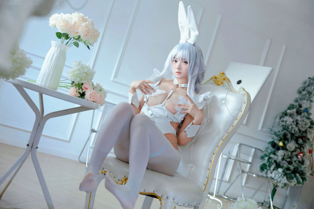 Coser@喜欢爱理吗 – 碧蓝航线 恶毒 白兔 (37P)