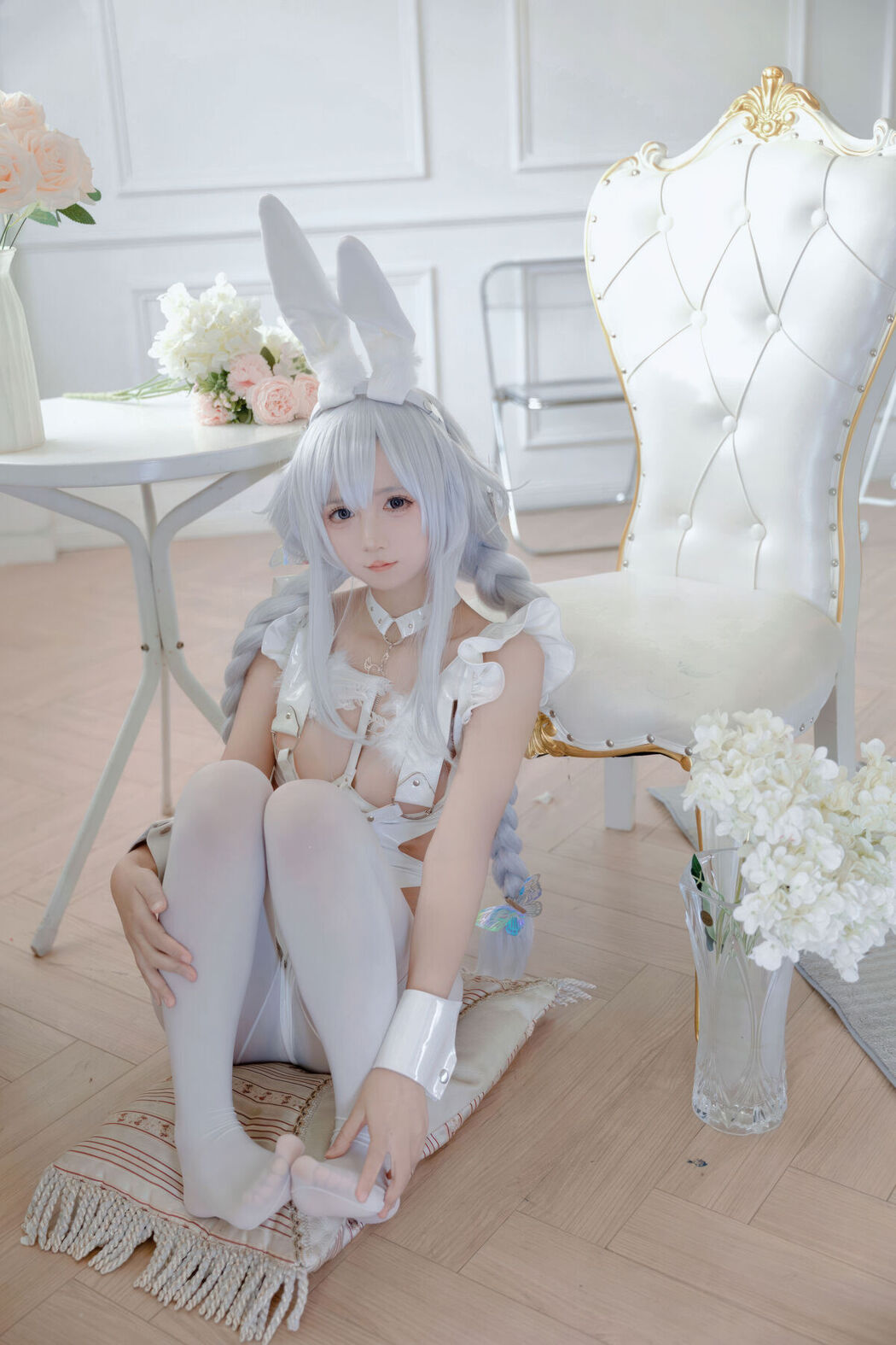 Coser@喜欢爱理吗 – 碧蓝航线 恶毒 白兔 (37P)