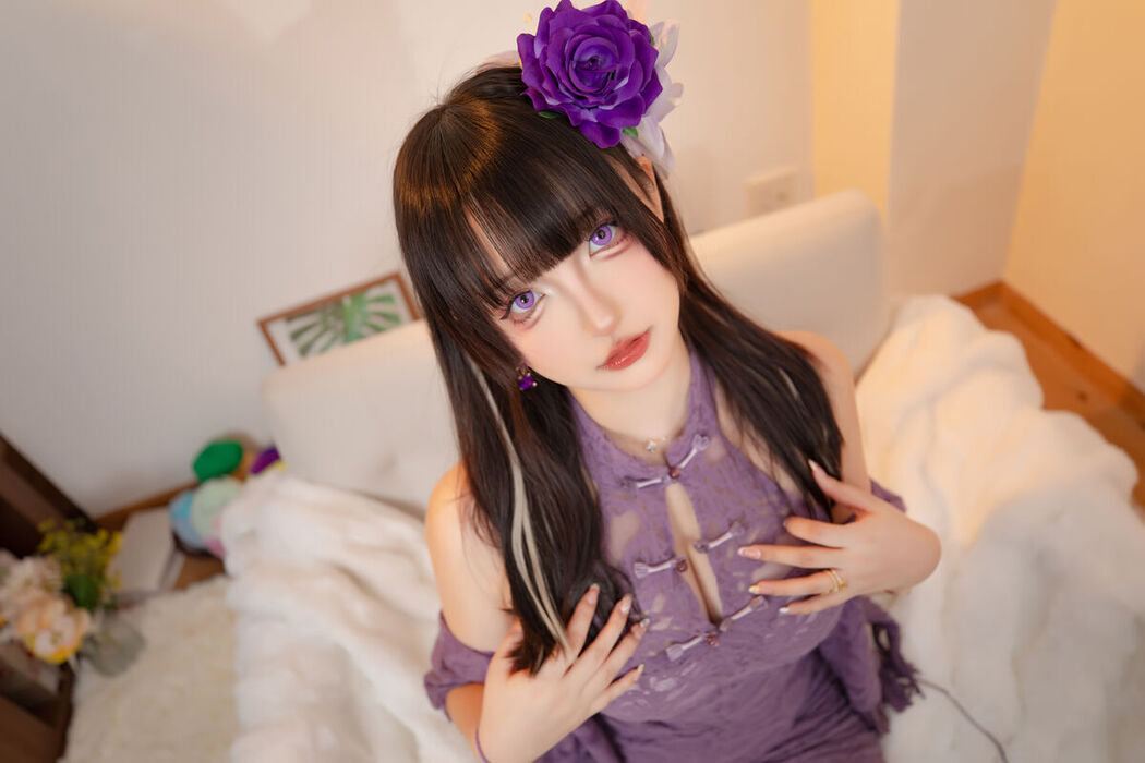 Coser@神楽坂真冬 – 紫色心情 (76P – 2V)