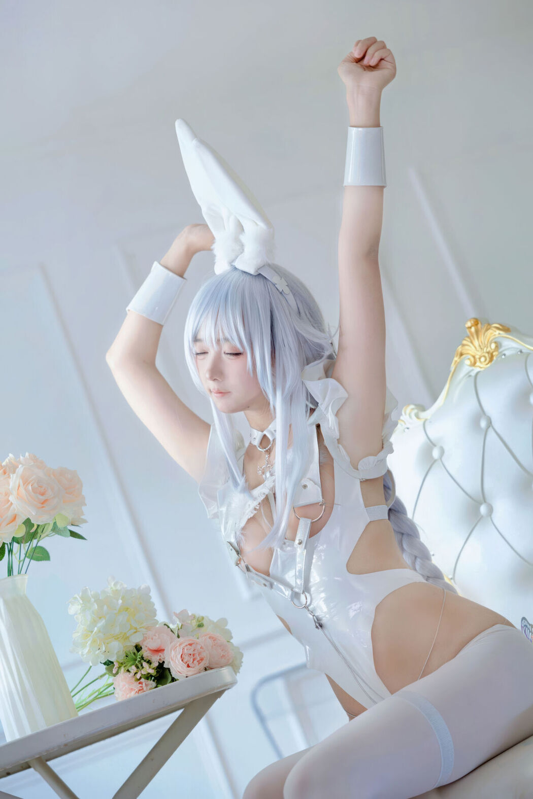 Coser@喜欢爱理吗 – 碧蓝航线 恶毒 白兔 (37P)
