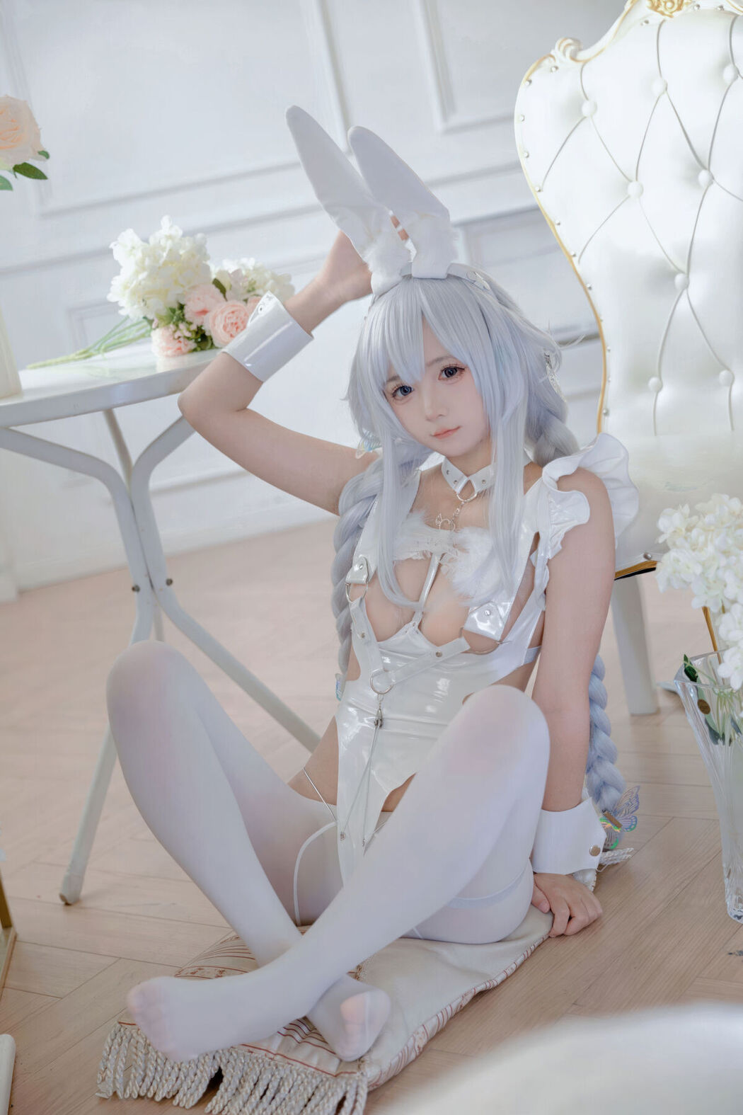 Coser@喜欢爱理吗 – 碧蓝航线 恶毒 白兔 (37P)