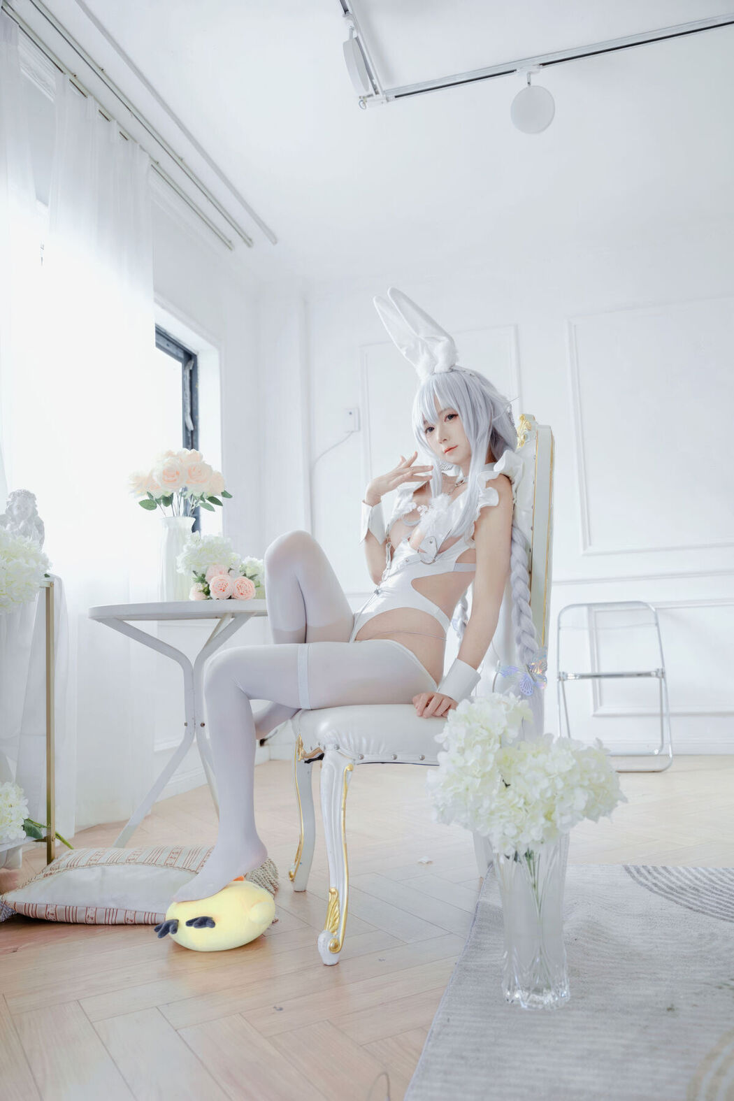 Coser@喜欢爱理吗 – 碧蓝航线 恶毒 白兔 (37P)