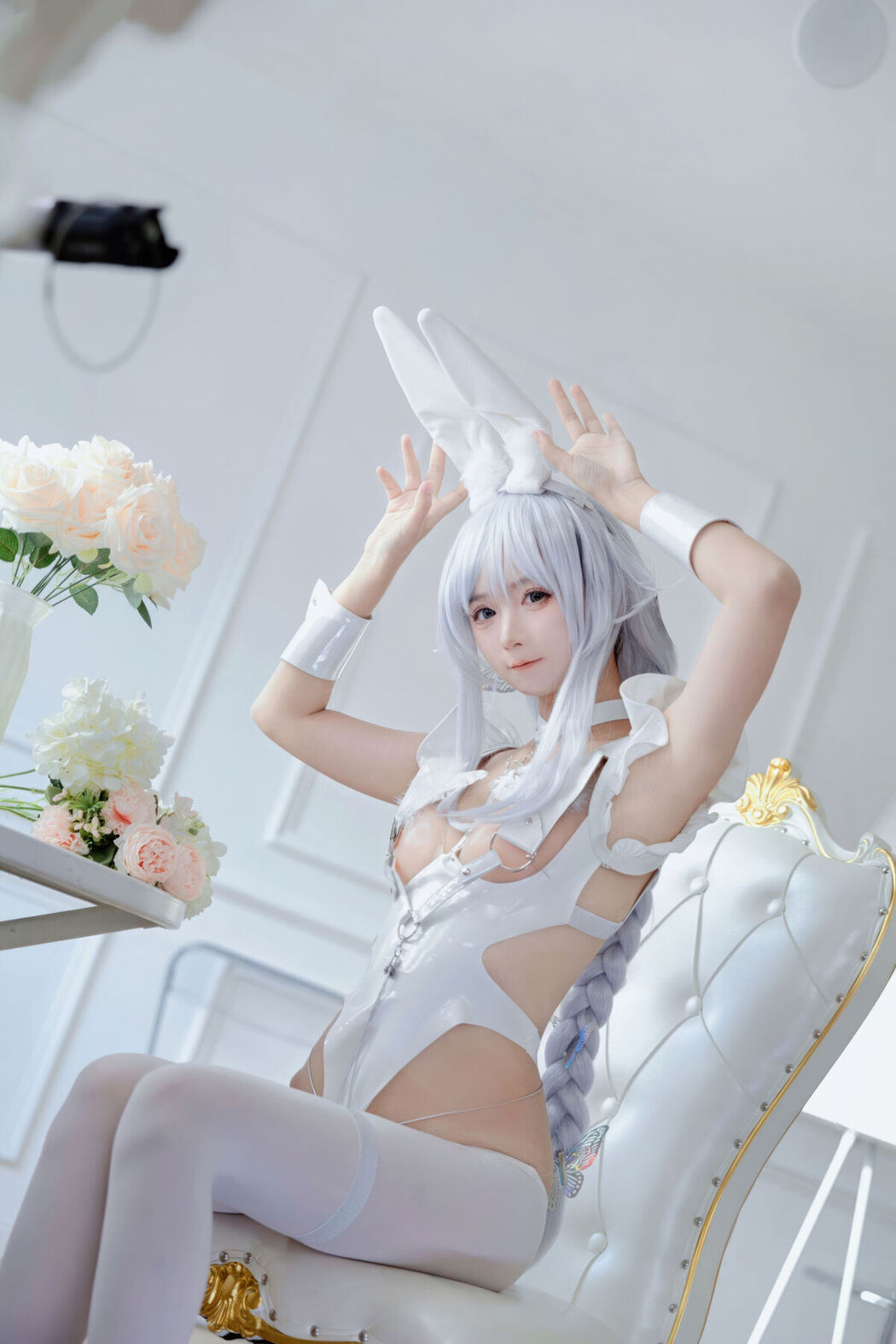Coser@喜欢爱理吗 – 碧蓝航线 恶毒 白兔 (37P)