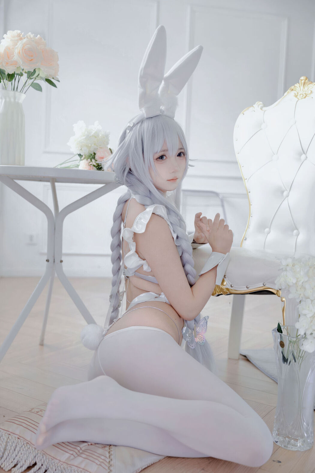 Coser@喜欢爱理吗 – 碧蓝航线 恶毒 白兔 (37P)