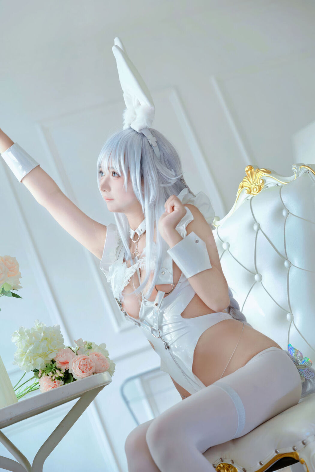 Coser@喜欢爱理吗 – 碧蓝航线 恶毒 白兔 (37P)
