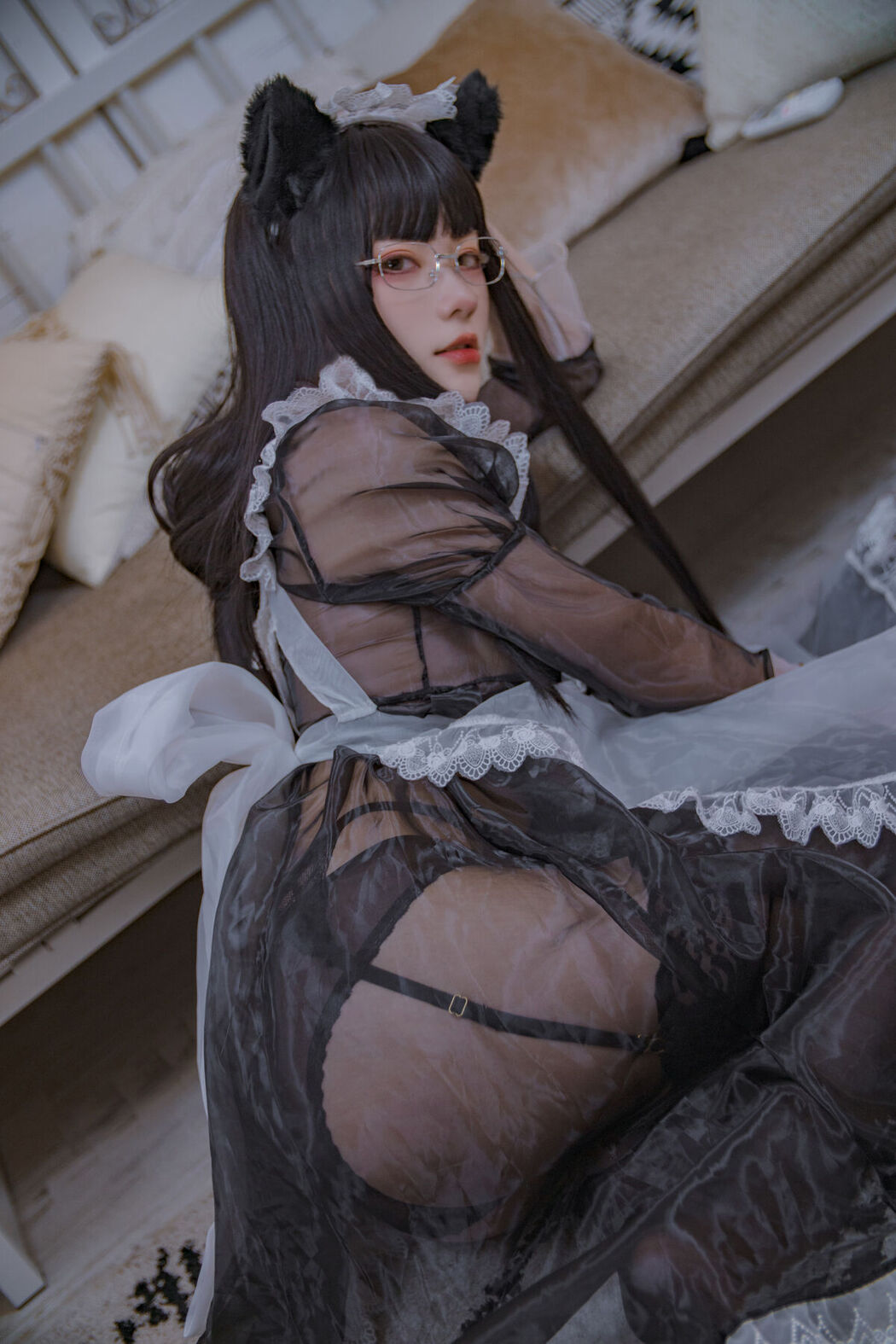 Coser@起司块wii – 会长是女仆大人 (45P)