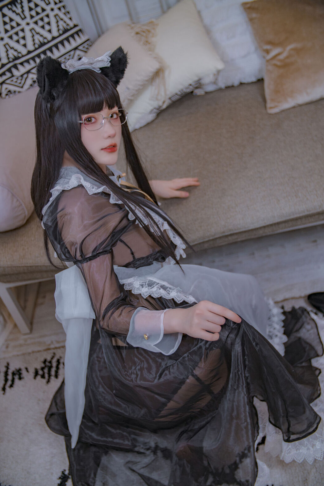 Coser@起司块wii – 会长是女仆大人 (45P)