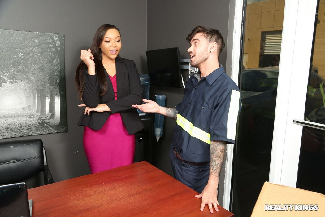 Adriana Maya Surprises With A Cock In A Box