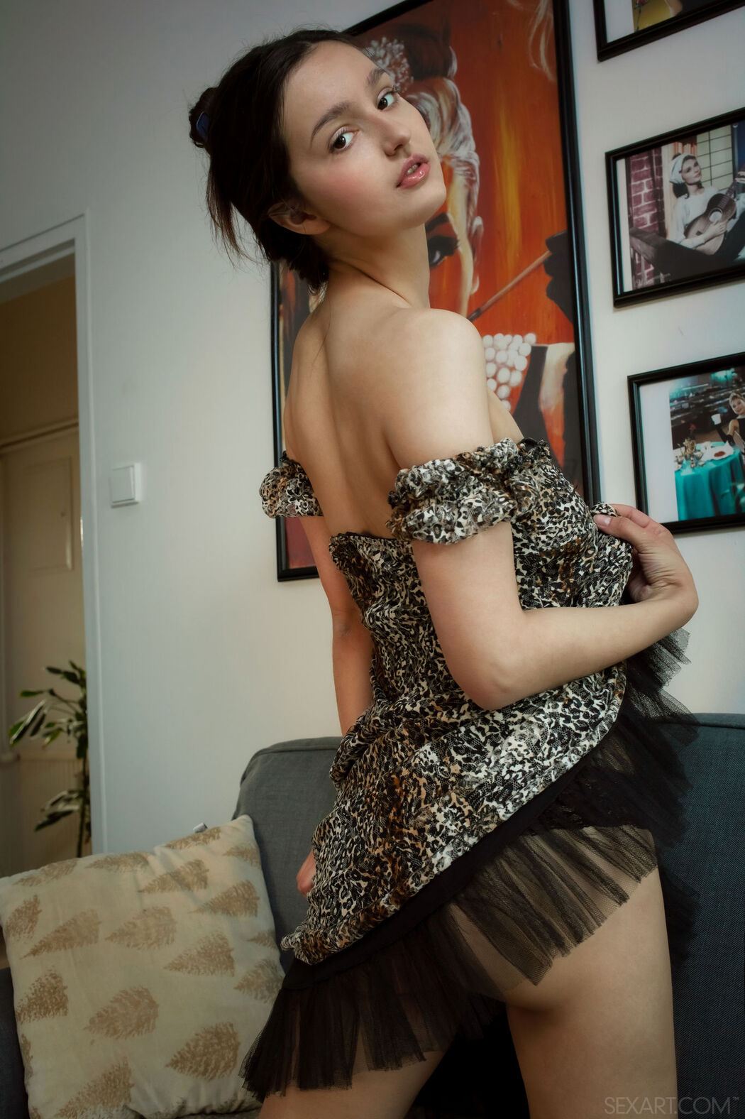 Adeline Sharing Her Sensual Pleasure With You