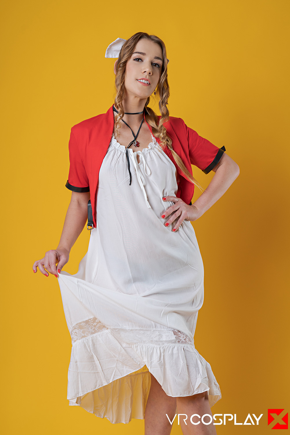 Alexis Crystal In Final Fantasy Aerith Gainsborough A XXX Parody