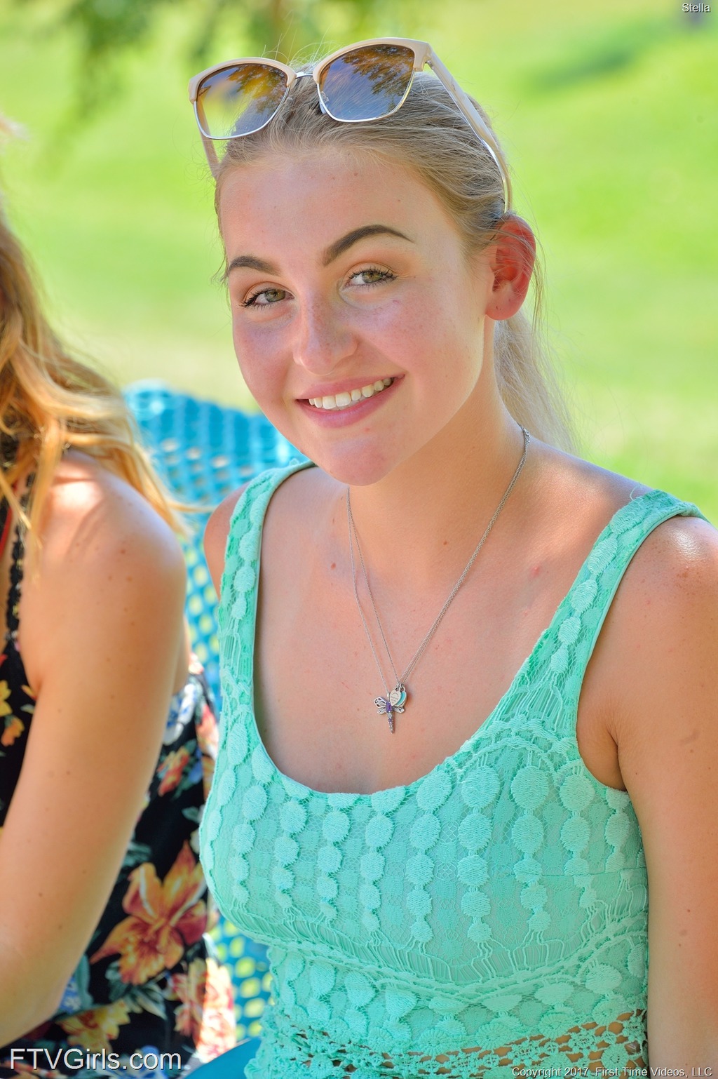 Amateur Hottie Stella Stripping At Public