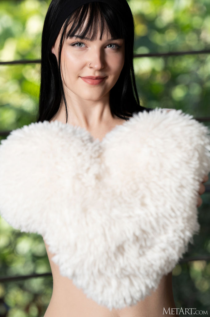 Amelia Riven Wriggling Out Of Her Panties For A Lingering Look At Her Shaved Pussy