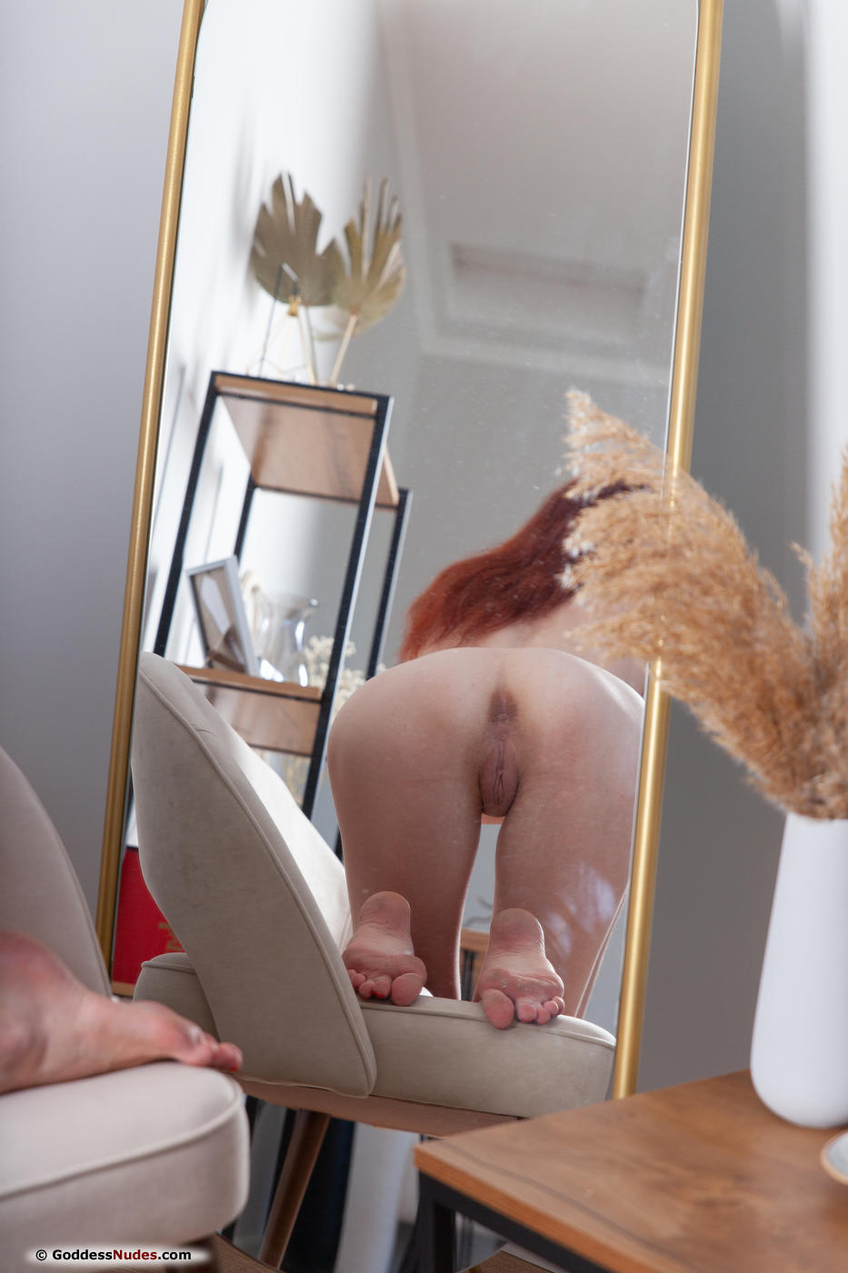 Angel Rai Redhead Teen Angel Spreads Her Legs