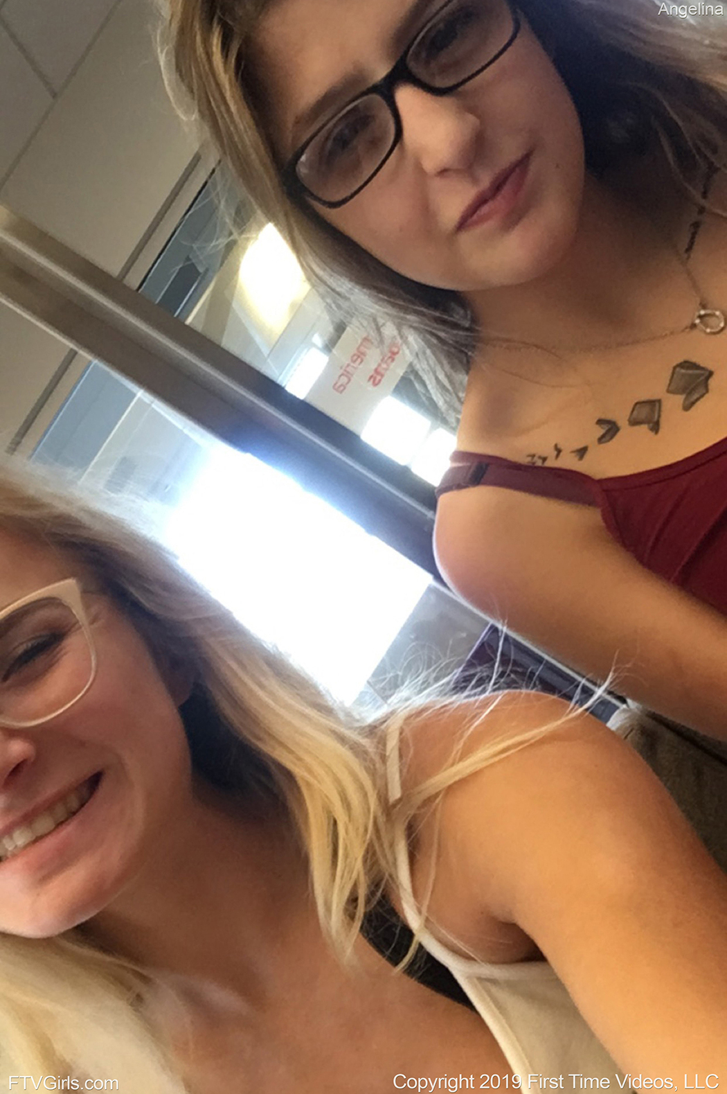 Angelina Candid Selfies