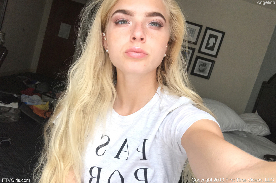 Angelina Candid Selfies