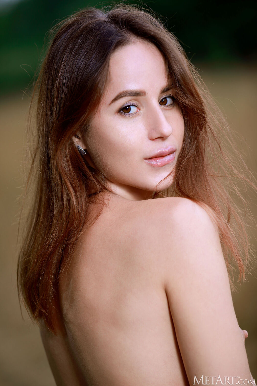 Annamalia Giving Her Gorgeous Breasts An Adoring Squeeze