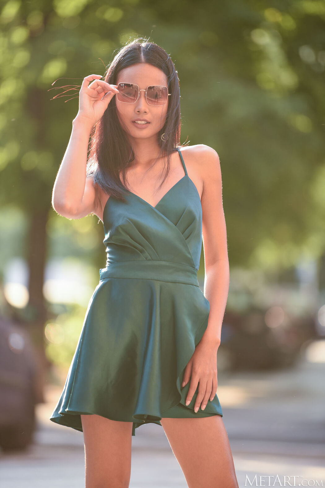 Asian Magen Slipping Panties Down Over Her Perfect Ass Cover Photo