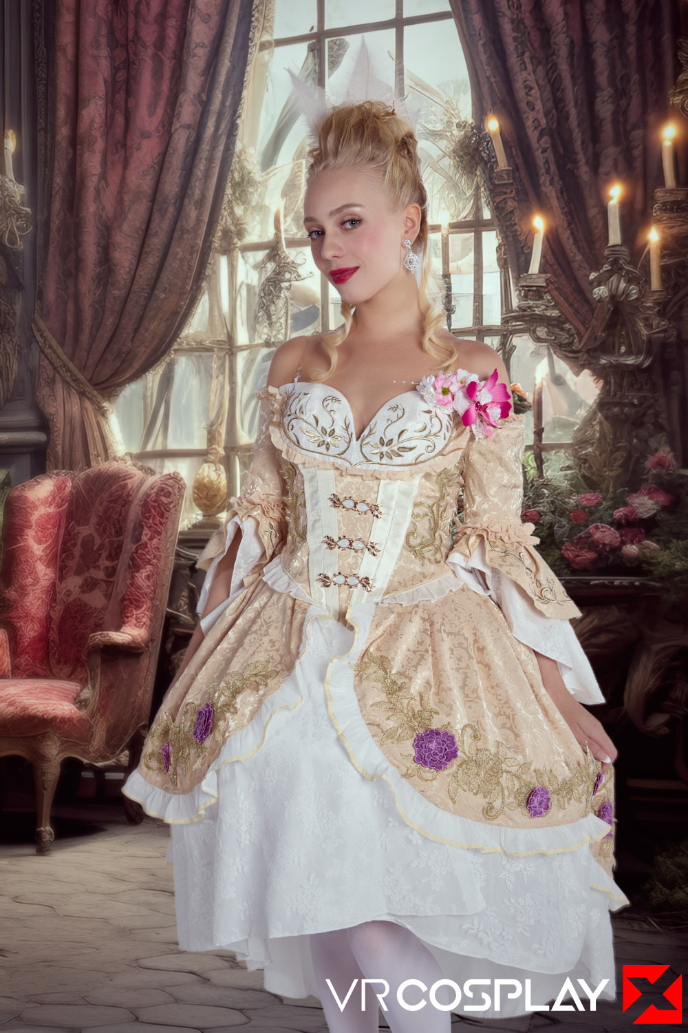 Braylin Bailey In Marie Antoinette A XXX Parody