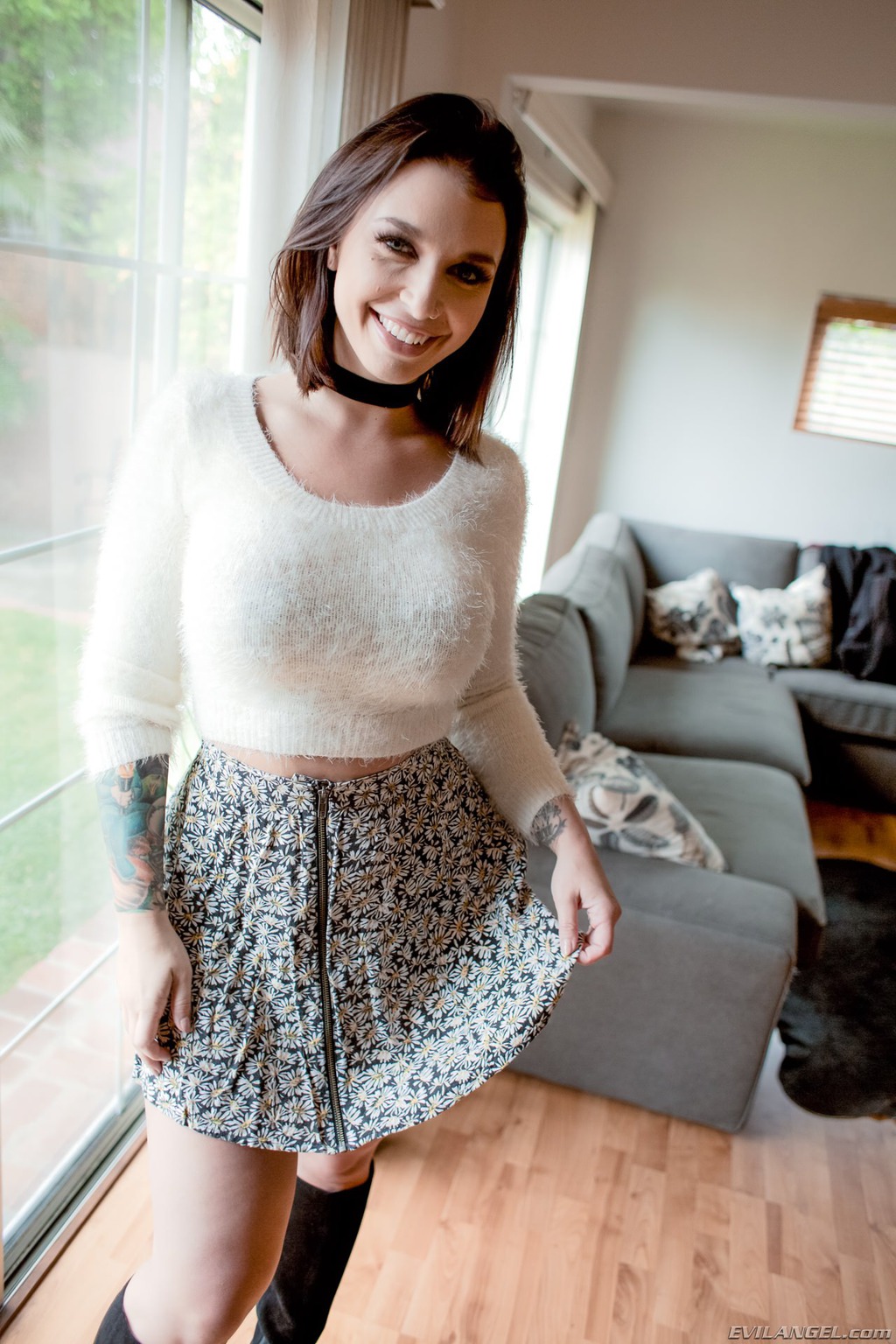 Boobed Ivy Lebelle Making Blowjob Cover Photo