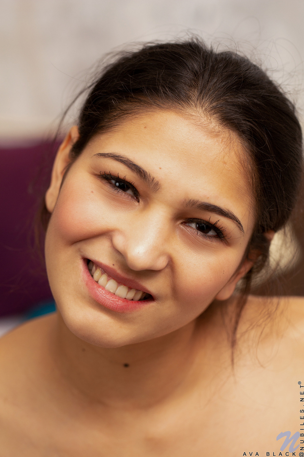 Busty Ava Black Gets Herself Naked