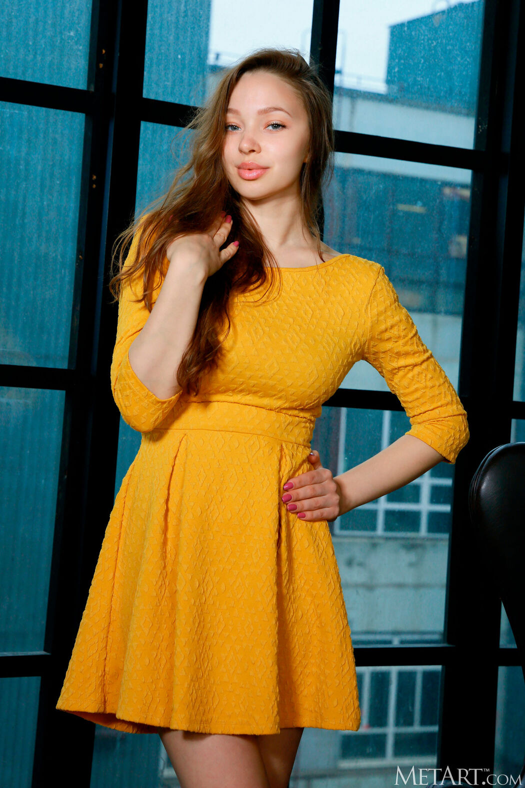 Charlize With No Underwear To Hide Her Hot Pussy Or Perfectly Peachy Ass Cover Photo