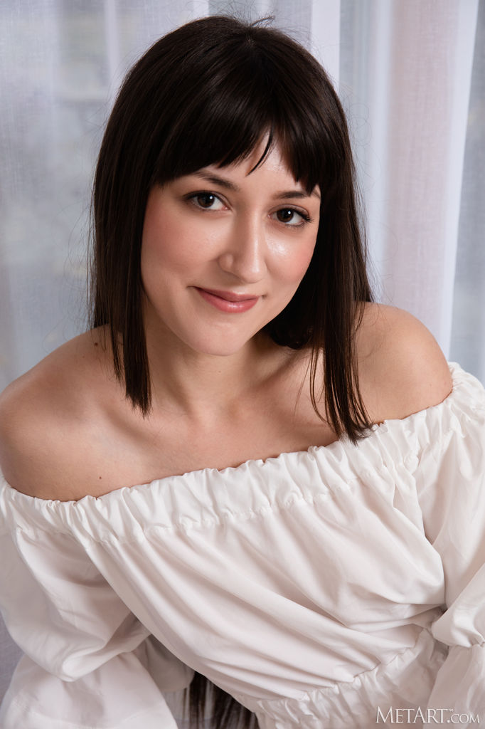 Cora Caressing Her Lovely Breasts Sensuously Cover Photo