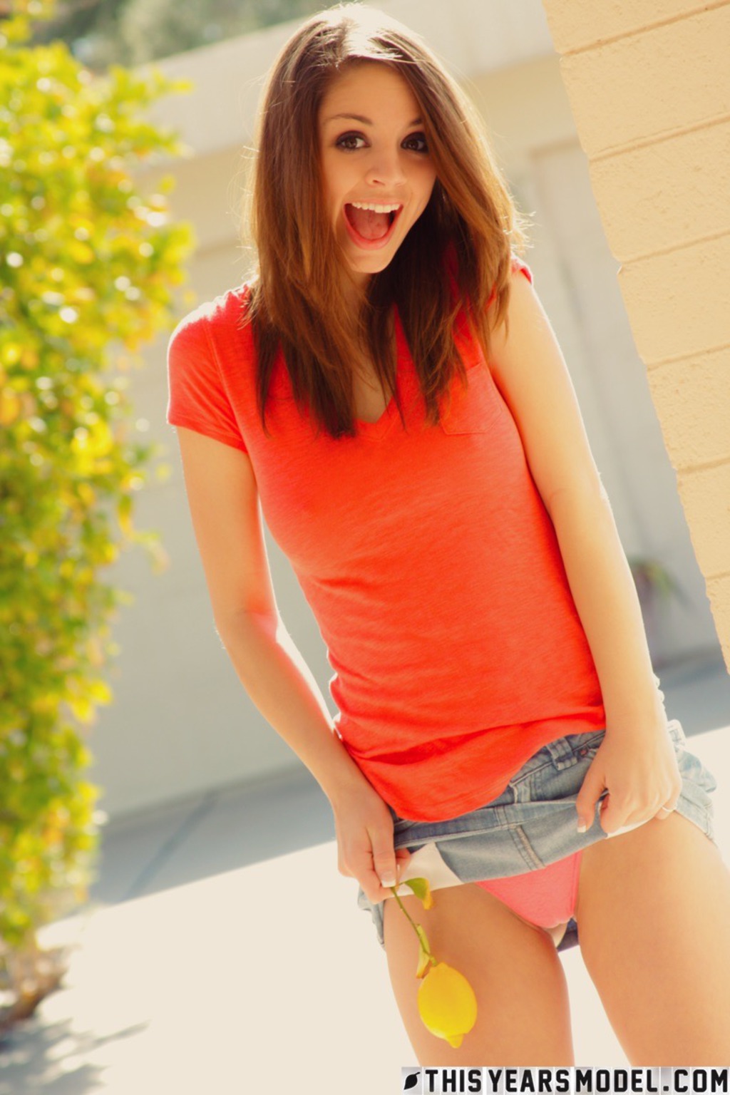 Cute Brunette Aspen Martin