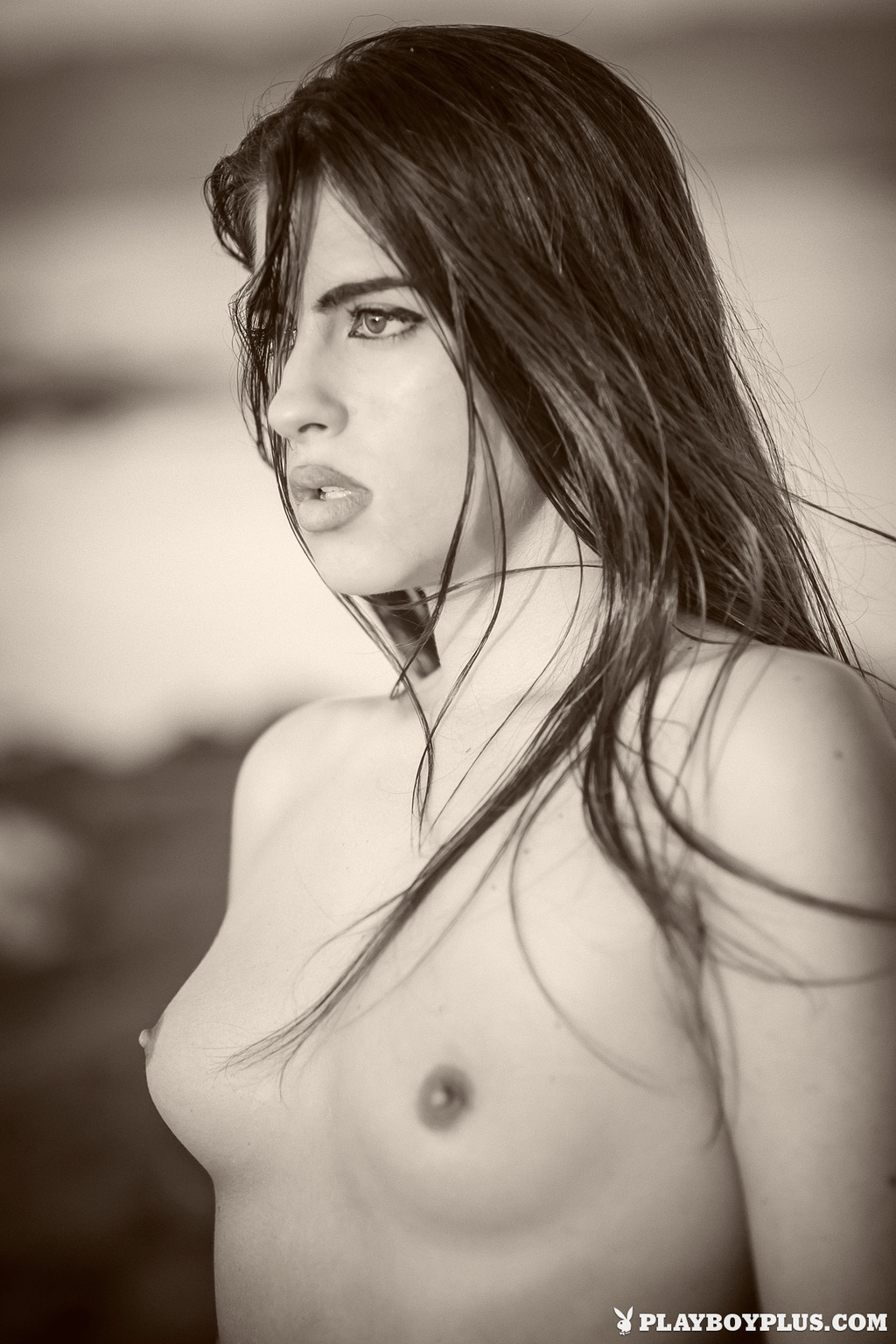 Croatian Playmate Franka Tuksor Shows Natural Body