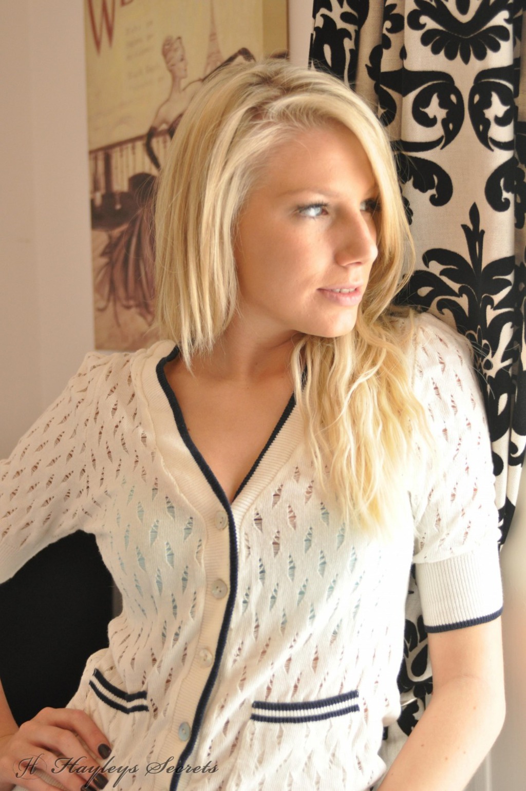 Danielle Maye In Window