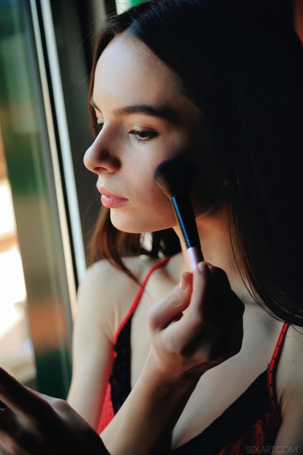 Debora A Strips In Front Of Bedroom Window Cover Photo