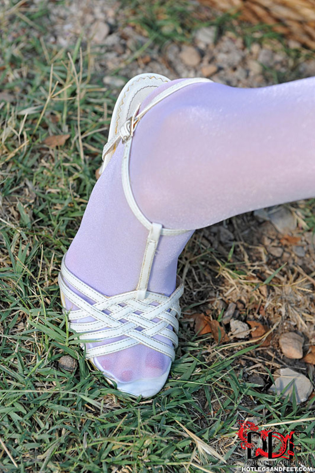 Denisa Heaven In White Thigh Highs