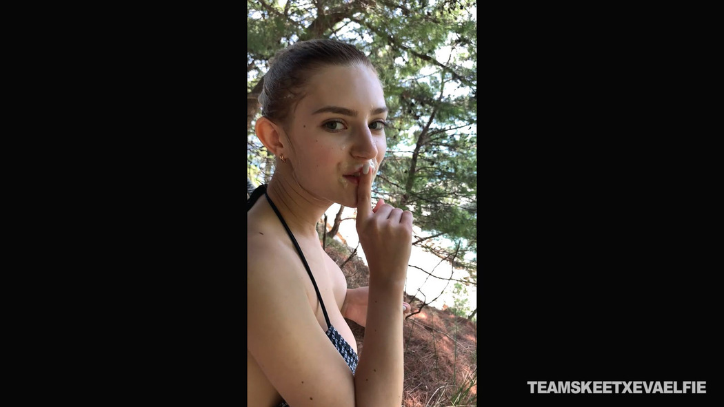 Eva Elfie Hidden Sucking And Cumshot