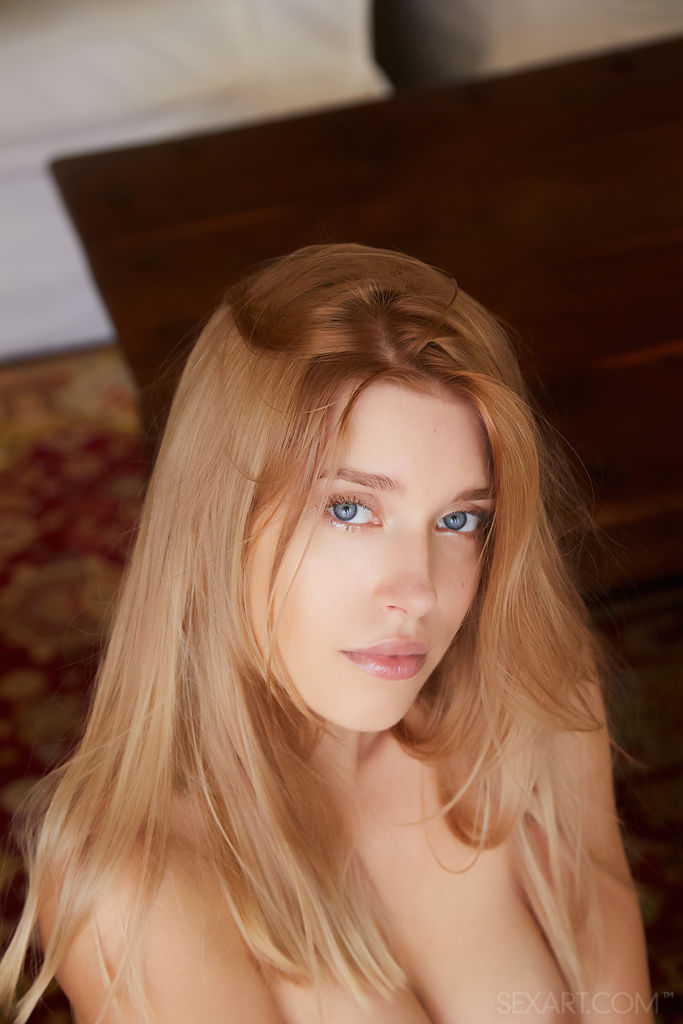 Freya Mayer Caresses Her Perfect Breasts While She Masturbates