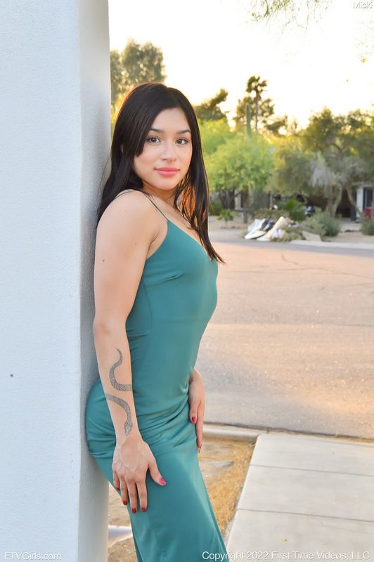 FTV Micki Teases In Hot Dress Cover Photo