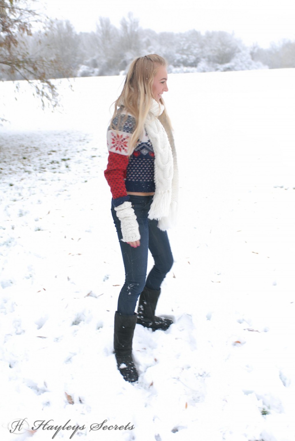 Hayley Marie Coppin In Snow